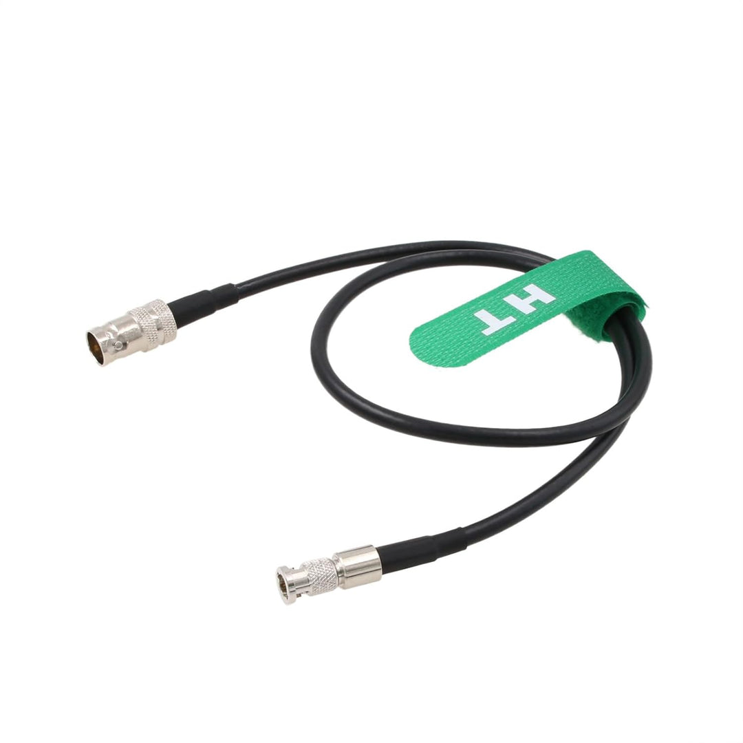 HangTon 6G SDI Videokabel HD Micro BNC auf BNC Buchse Adapter für Blackmagic Video Assist 5 Zoll Mon