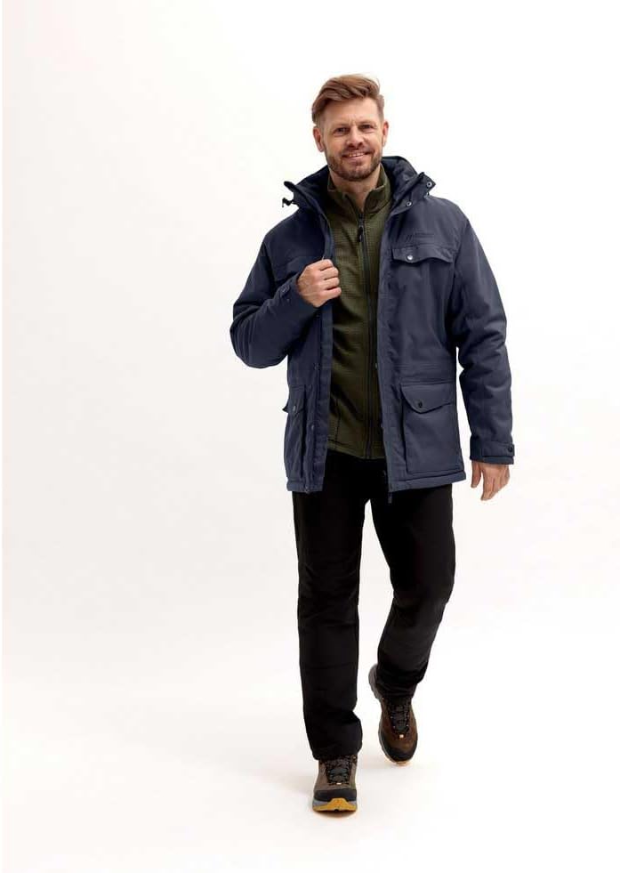 Maier Sports Herren Knuth Jacke 48 Blau, 48 Blau