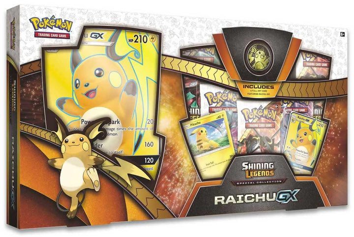 Pokemon 25978 Pokémon Company International 25978-PKM SM03.5 Raichu-GX Box Sammelkarten, bunt