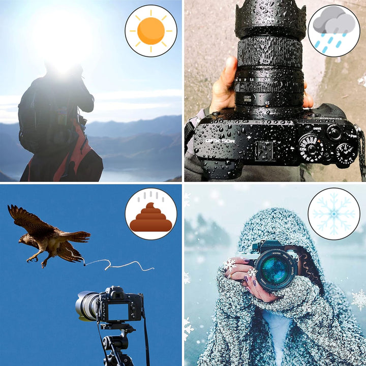 Stativschirm, blockiert Regen/Sonnenlicht für Fotografieren/Filmen im Freien oder Schattierung für F