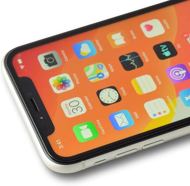 RhinoShield Displayschutz kompatibel mit [iPhone 11 / XR] | 9H 3D Gebogenes Edge to Edge Glas - Voll