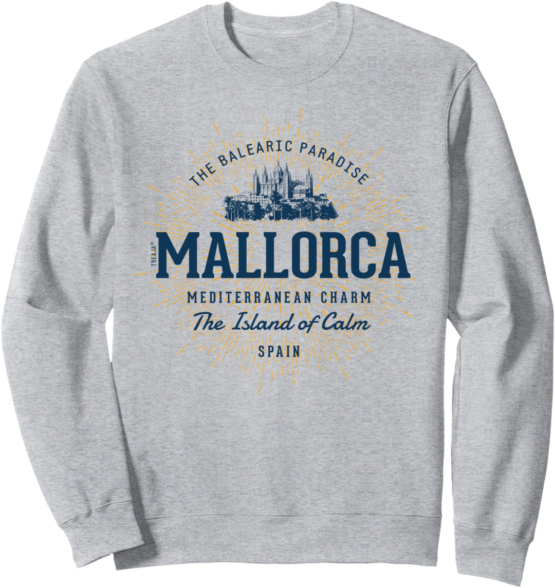 Spanien Retro-Stil Mallorca Vintage Sweatshirt