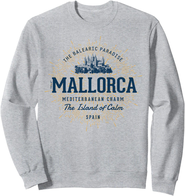 Spanien Retro-Stil Mallorca Vintage Sweatshirt