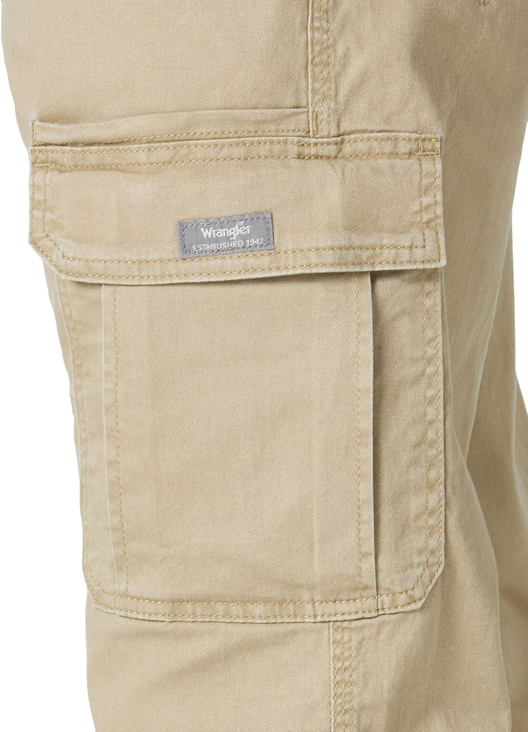 Wrangler Authentics Herren Cargohose mit Lockerer Passform Lässige Hose 29W / 30L Ulmenholz, 29W / 3