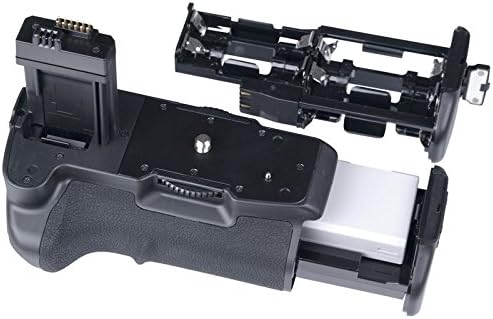 ayex Batteriegriff Passend für Canon EOS 1000D 500D 450D ähnlich BG-E5 100% Kompatibilität Akkugriff