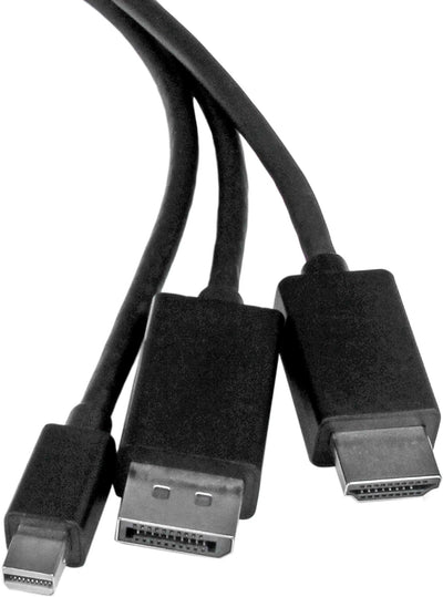 StarTech.com 2m HDMI, DisplayPort oder Mini DisplayPort auf HDMI Konverter Kabel, HDMI, DP oder Mini