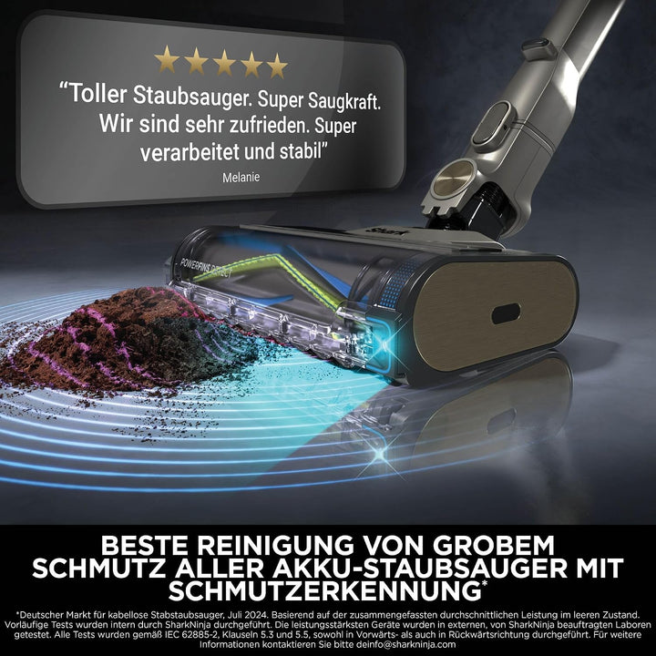 Shark PowerDetect Clean &amp; Empty Akku-Staubsauger, DuoClean Detect, Reverse Clean, 2L-Selbstentleerst