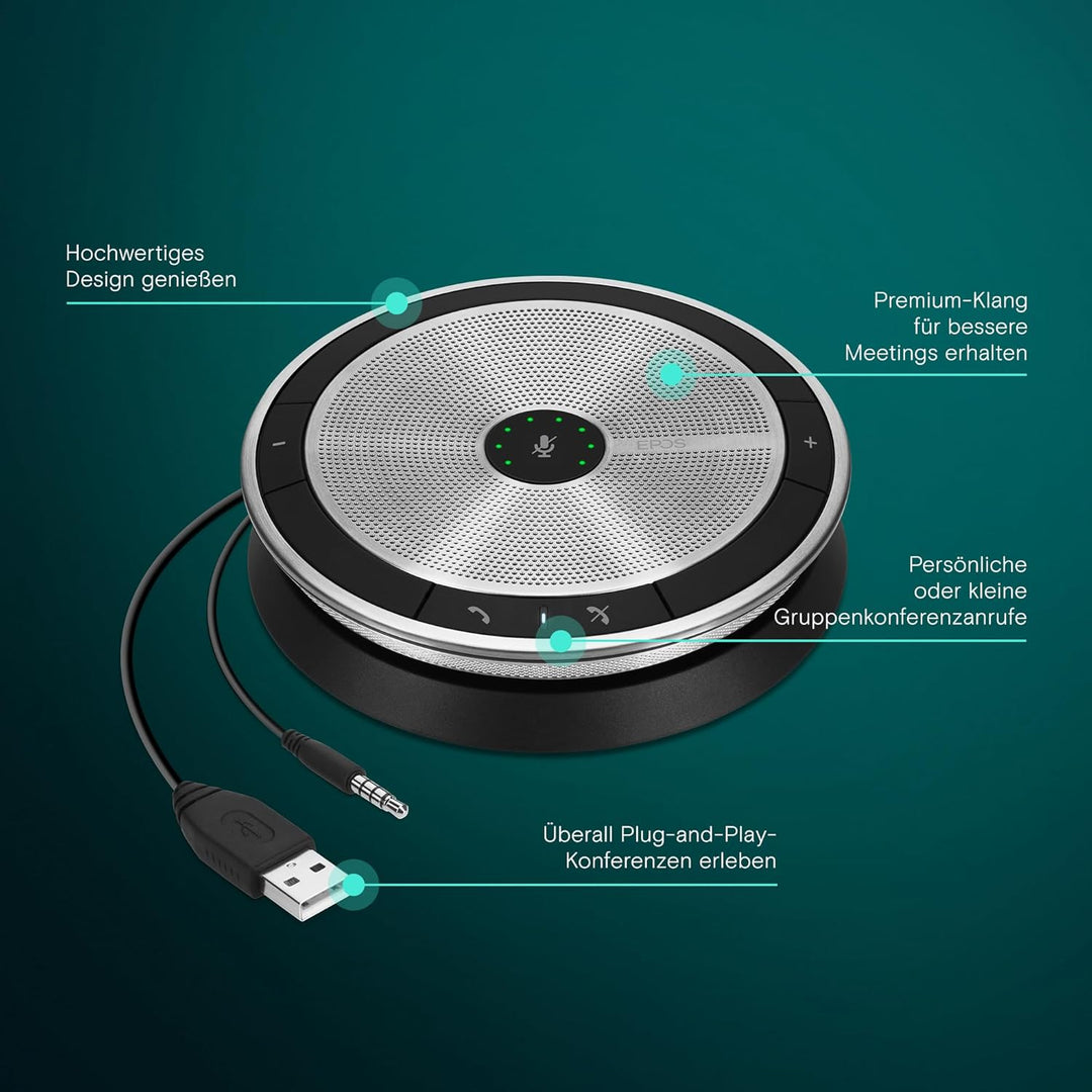 Sennheiser Speakerphone SP 20 ML Single, Single