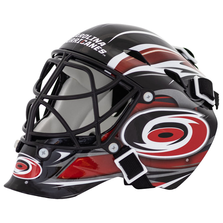 Franklin Sports NHL Team Logo Mini Hockey Goalie Mask with Case - Collectible Goalie Mask with Offic