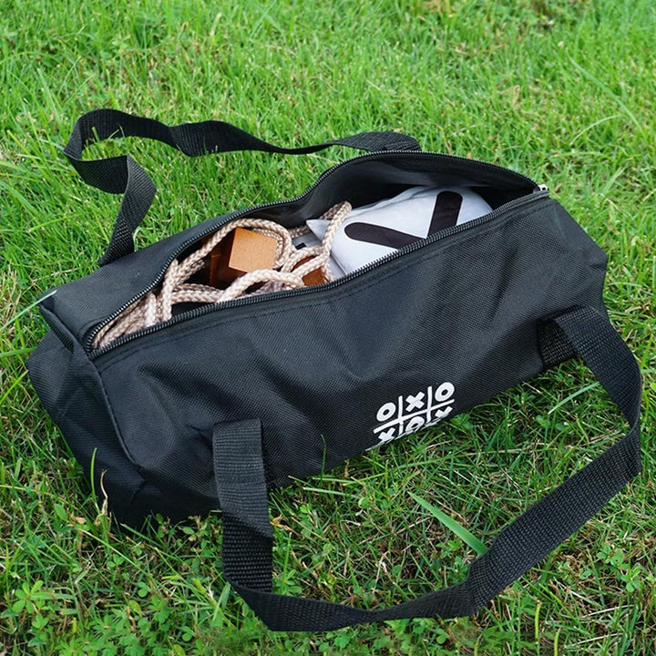 Ein Set Mit Einem Sporttages-Set Für Den Aussenbereich, Riesigen Tic-Tac-Toe-Sitzsack-Wurfspielen Fü