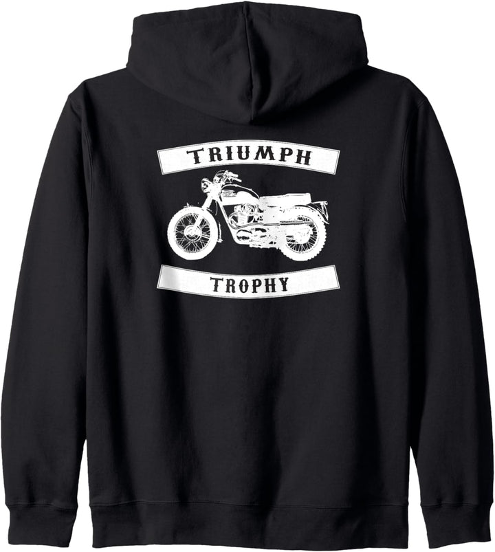 Triumph TR6 Trophy – klassisches Motorrad Kapuzenjacke