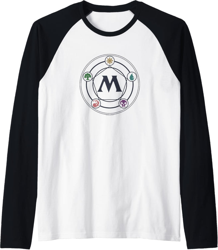 Magic: The Gathering- Mana Pentagon Raglan