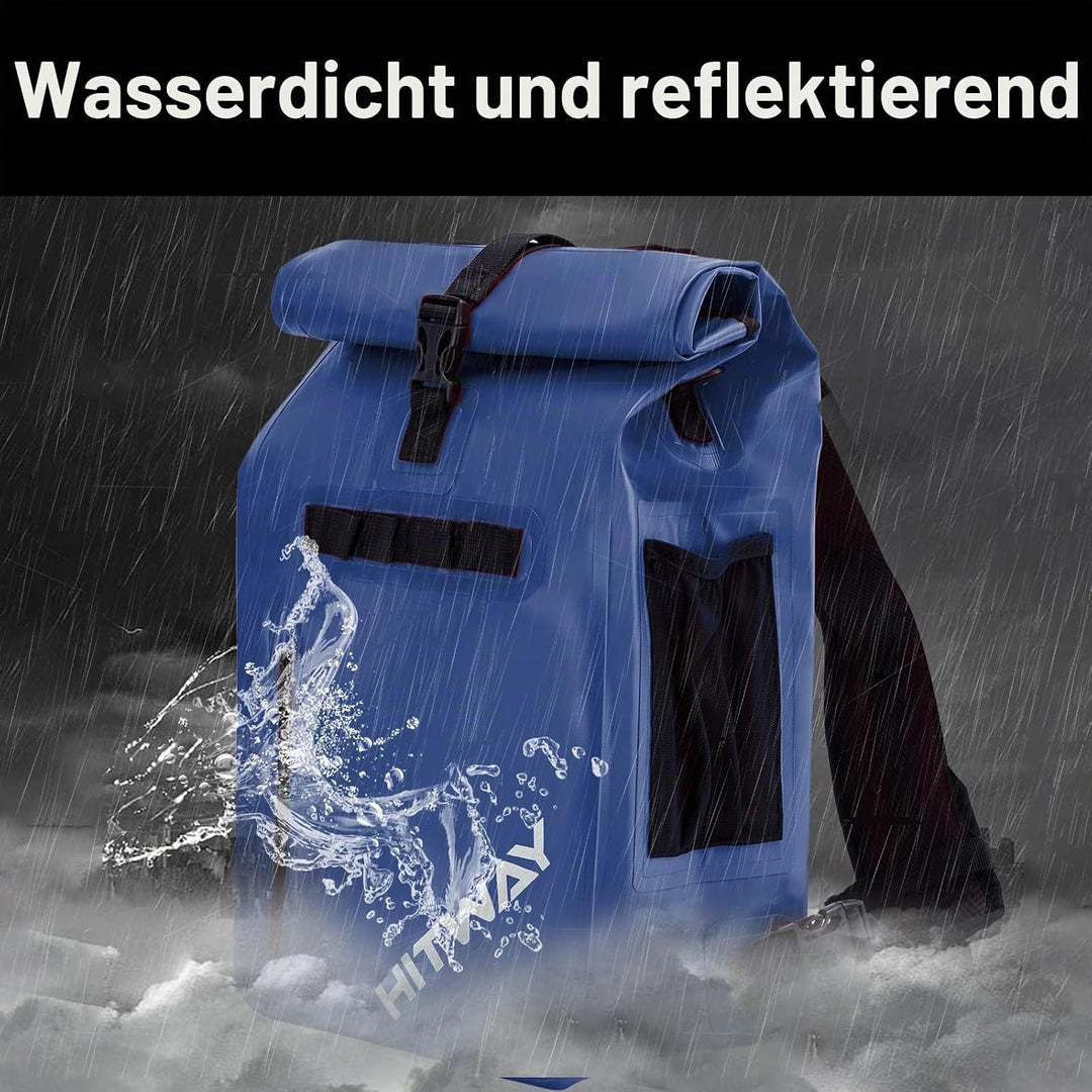 HITWAY Unisex Gb1 Fahrradrucksack L Blau, L Blau