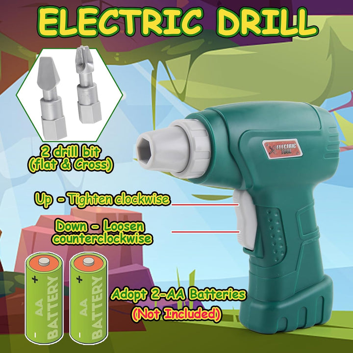 STAY GENT Dinosaurier Montage Spielzeug für Kinder, 5 Stück DIY Jurassischer Dinosaurier Spielzeug m