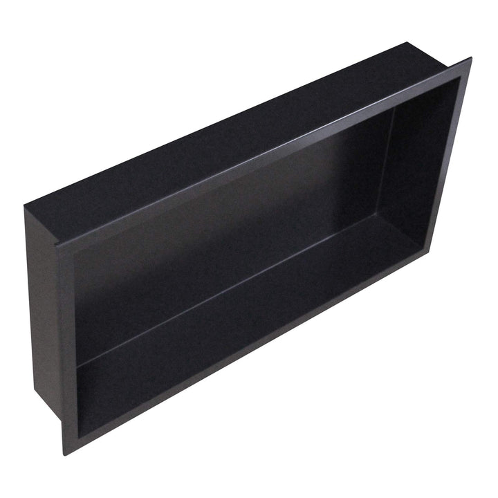 Bernstein Wandnische aus Edelstahl BS603010-60 x 30 x 10 cm - Duschablage für Badutensilien - Flexib