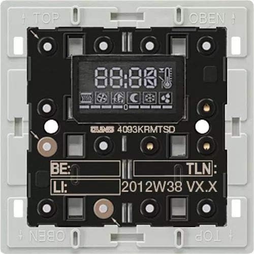 Jung KNX Komfortregler-Modul mit Tastensensor 4093KRMTSD