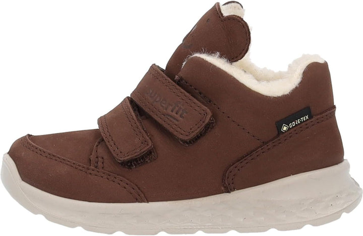 Superfit Jungen BREEZE leicht gefütterte Gore-Tex Lauflernschuh 25 EU Schmal Braun 3010, 25 EU Schma