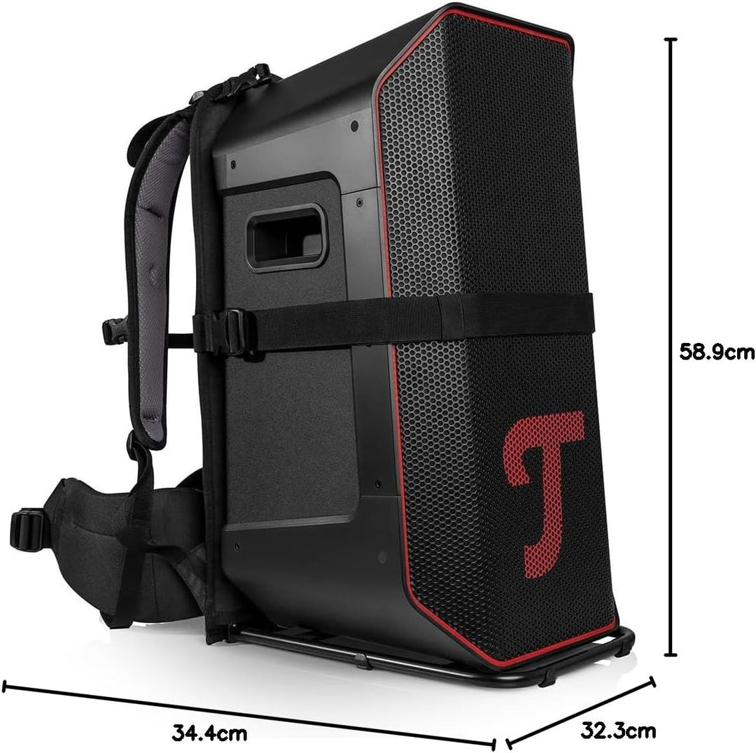 Teufel ROCKSTER AIR 2 - Tragbarer Bluetooth-Speaker - Leistungsstark Mobiler Event Speaker, bis 58 S