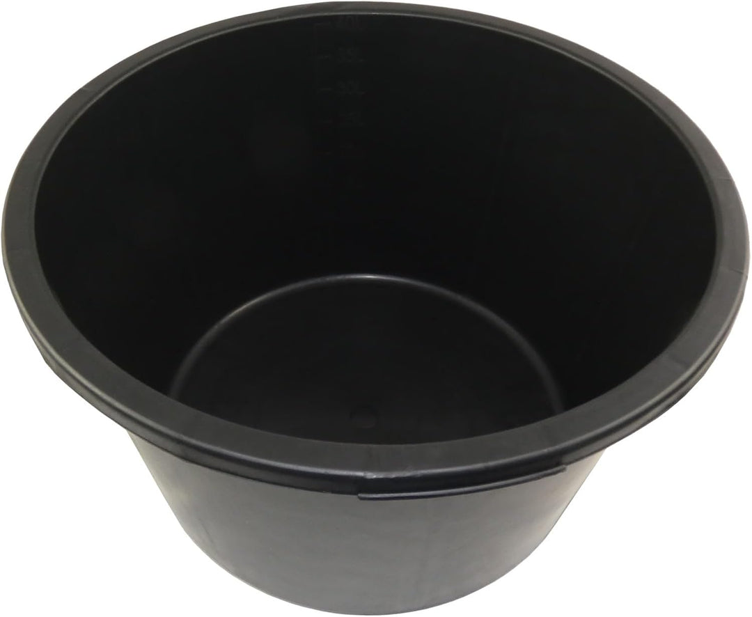 5 St. Mörtelkübel DEWEPRO® - Mörteleimer - Mörtelwanne - Baueimer - Mörtelkasten für Garten und Baus