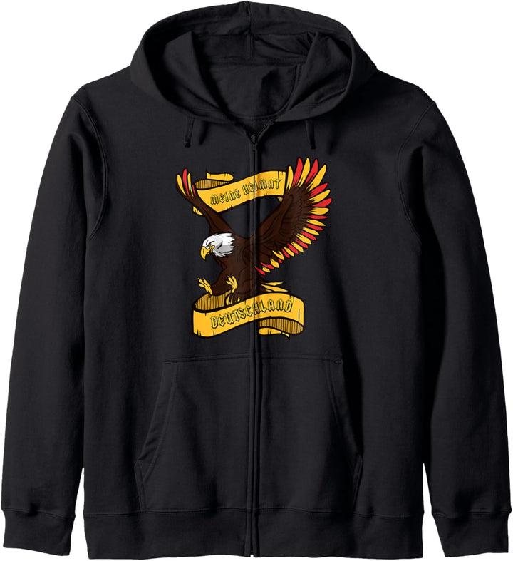 Vogel Deutsch Germany Adler Deutschland Flagge Geschenk Kapuzenjacke