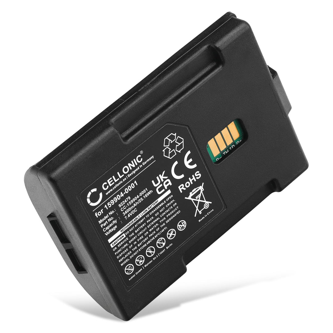 CELLONIC, Barcode-Scanner Akku kompatibel mit LXE MX7 (3400mAh, 7.4V)