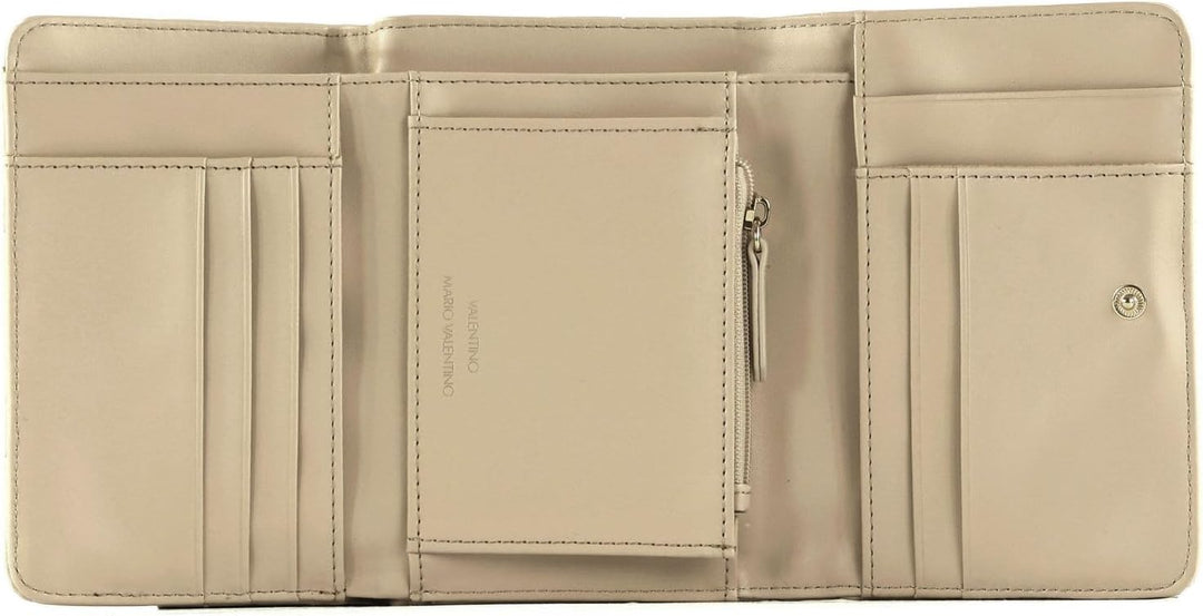 Valentino Damen Ocarina Travel Accessory-Bi-Fold Wallet TALLA UNICA Ecru, TALLA UNICA Ecru