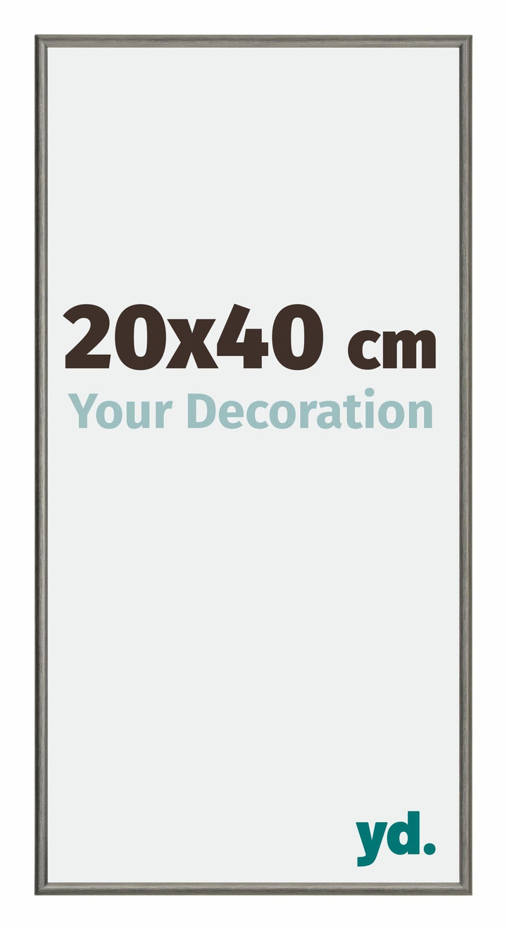 yd. Your Decoration - Bilderrahmen 20x40 cm - Bilderrahmen aus Aluminium mit Acrylglas - Antireflex