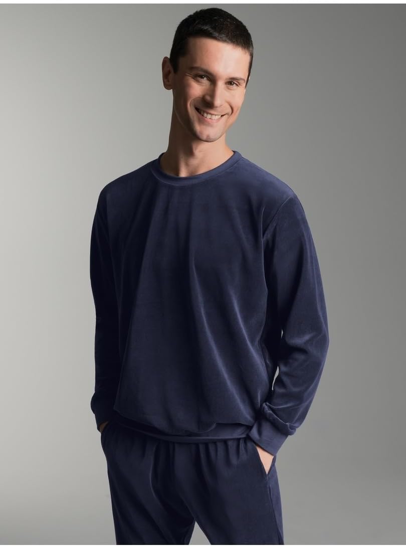 Trigema Herren Nicki-Shirt XL Navy, XL Navy