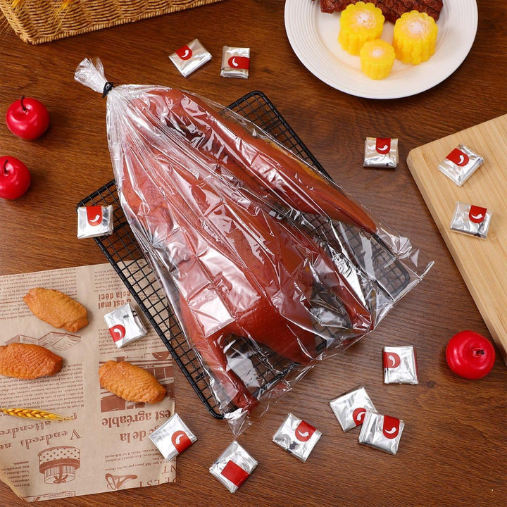 Yardwe Ofenbeutel Pet 50 Stück Hochtemperaturbeständig 25X38 Cm Bratbeutel Für Hähnchen Fisch Gemüse
