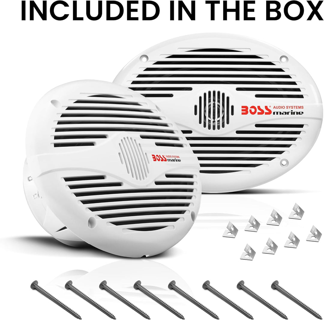 ALTAVOZ EMPOTRABLE DE 6' x 9 ' (350 W MAX), WHITE 6x9 Weiss 350W MR690, 6x9 Weiss 350W MR690