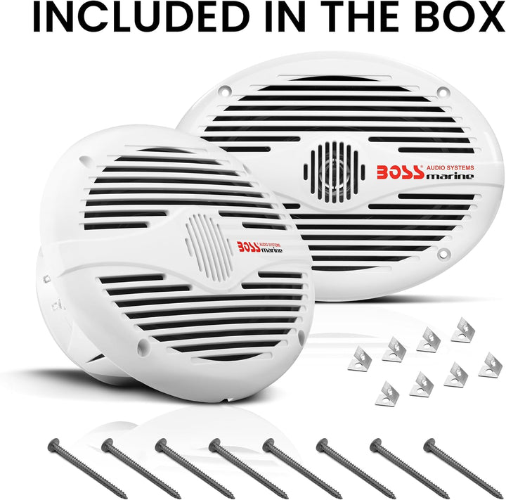 ALTAVOZ EMPOTRABLE DE 6' x 9 ' (350 W MAX), WHITE 6x9 Weiss 350W MR690, 6x9 Weiss 350W MR690