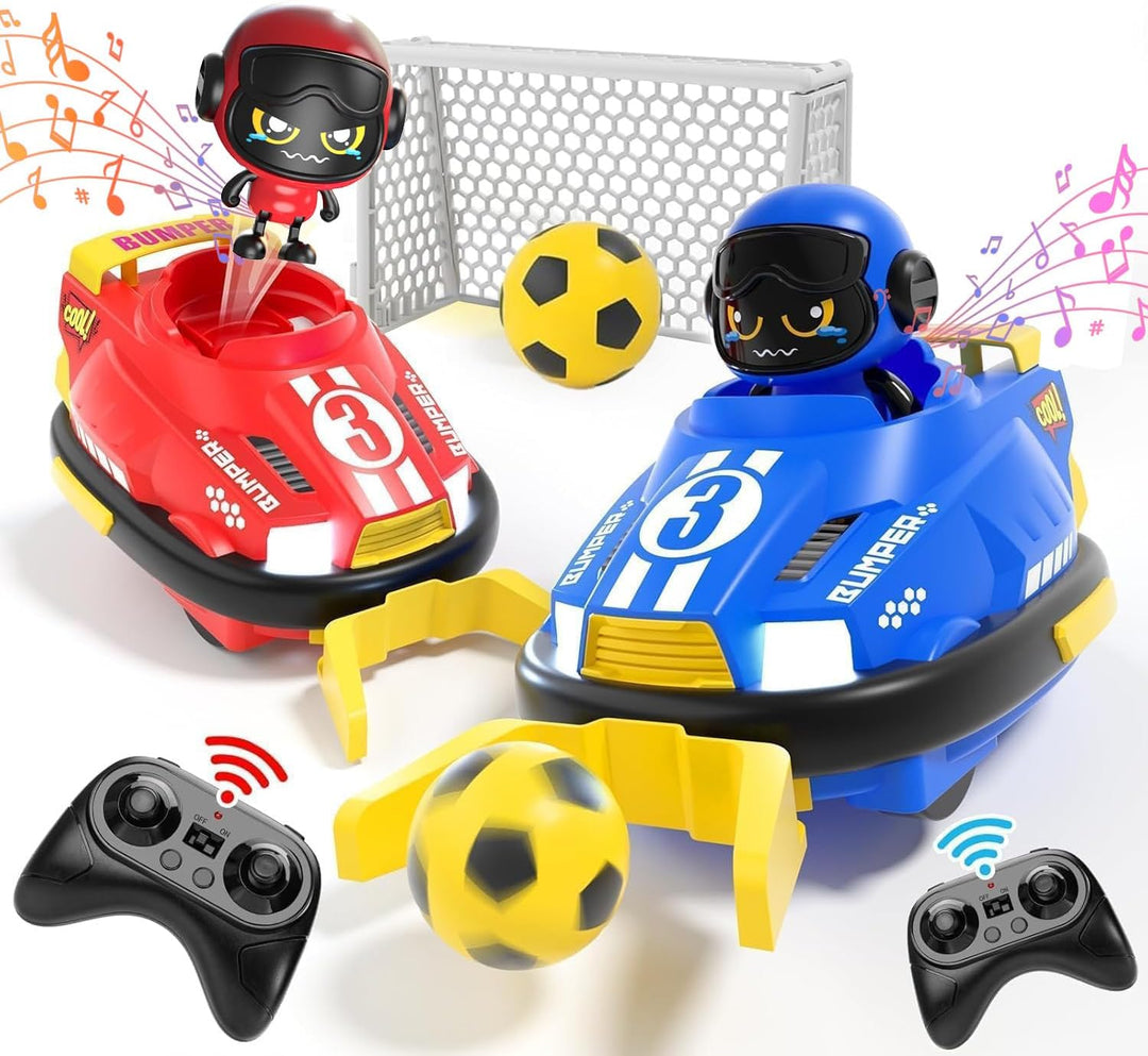 OBEST Ferngesteuertes Auto Spielzeug, 2 Stück RC Kollision Auto Super Bumper Car, 360° Drift Stunt A