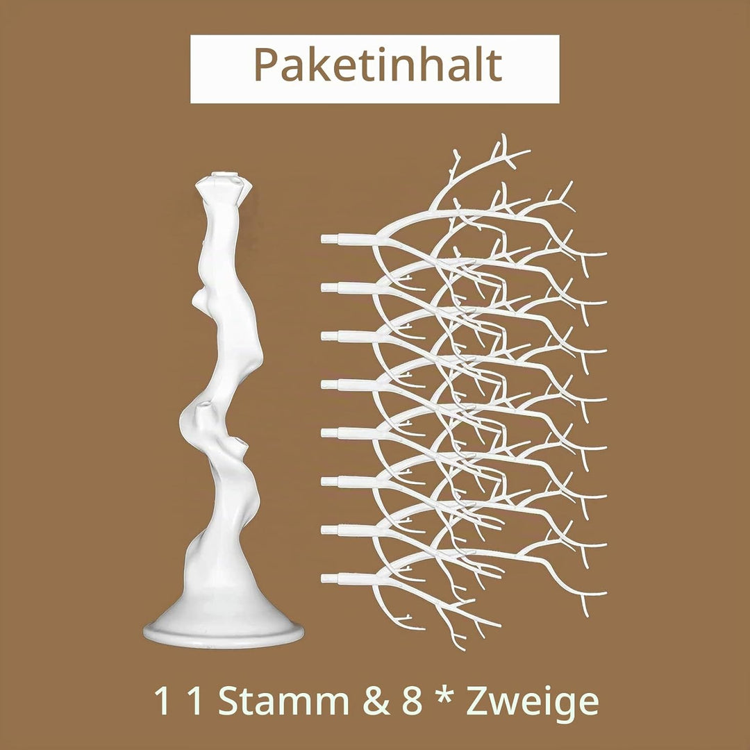 Sziqiqi Künstlicher Baum für Dekoration Hochzeit/Esstisch, abziehbarer Wunschbaum Hochzeit, Dekorati