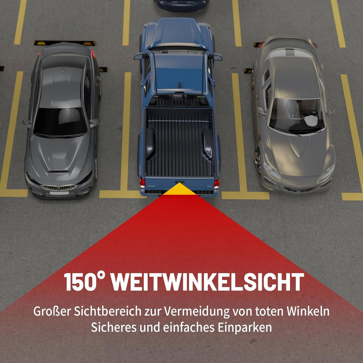 RED WOLF Rückfahrkamera Heckklappenkamera für 2002-2008 Dodge Ram 1500,2003-09 RAM 2500 3500 Ersatz