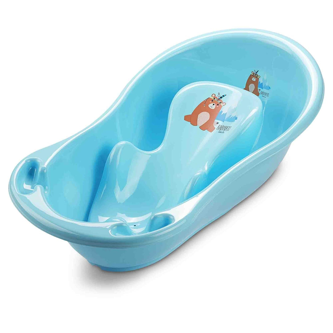 Babypflegeset Neugeborene – Babybadewanne, Baby Badesitz, Babyhandtuch mit Kapuze – Perfektes Baby S
