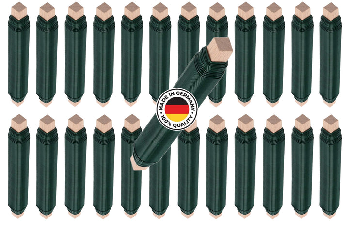 Weichgeglühter PREMIUM Blumendraht Made in Germany Ø0,65mmx38m je Stück | Äusserst biegsam, stabil &