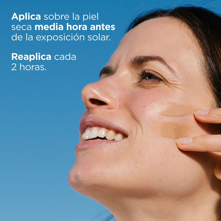 ISDIN FotoUltra 100 ISDIN Active Unify Color SPF 50+ - Sonnenschutz für das Gesicht, hellt den Hautt