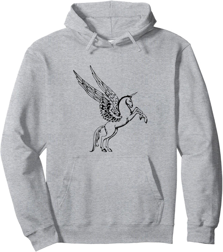 Einhorn Pegasus Pullover Hoodie