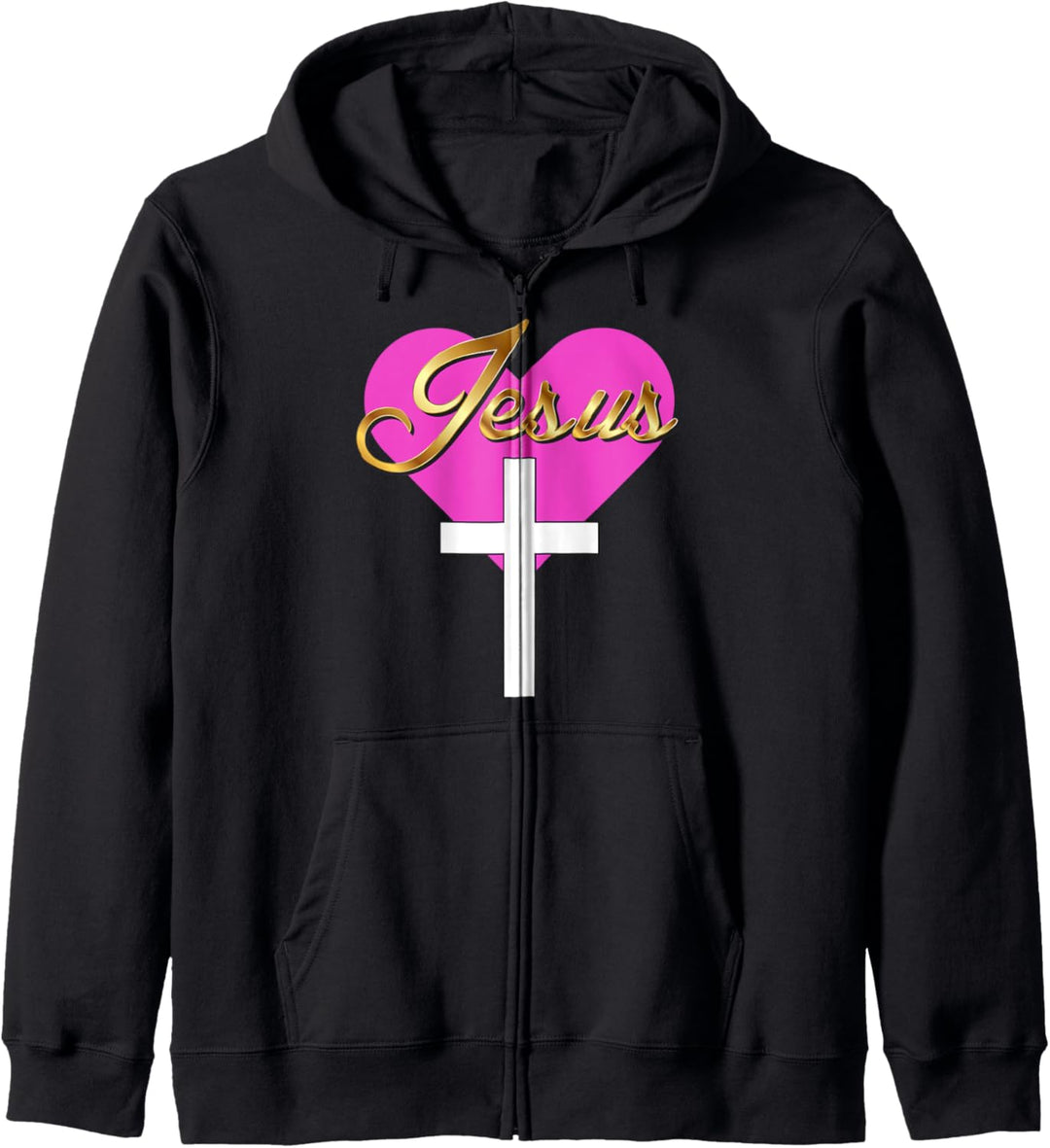 I Love Jesus Shirt Kapuzenjacke