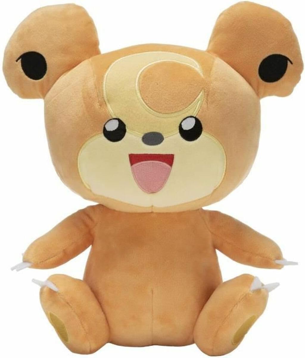 BANDAI Pokémon Plüschtier Teddiursa, 30 cm