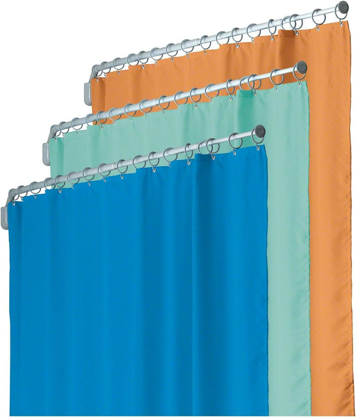 Sport-Tec Teleskopsichtschutz 120 cm mit Vorhang 175 cm Orange, Orange
