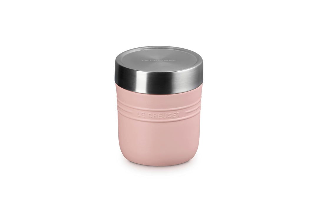 Le Creuset Edelstahl Vakuum Isoliert Heiss Kalt Suppe Glas Lunch Jar 499.8 ml (500ml) Shell Pink Lei