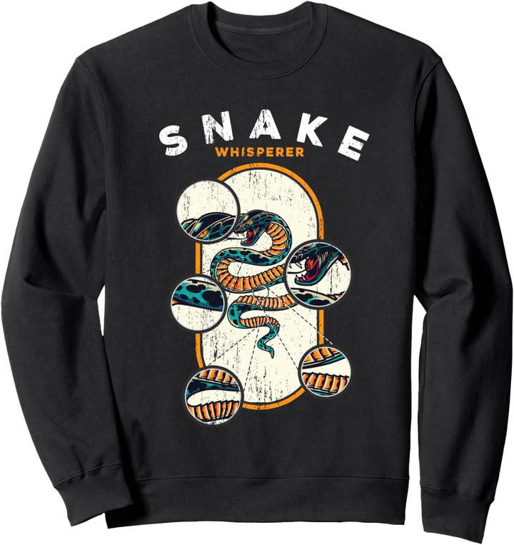 Schlange Reptil - Terrarium Schlangen Sweatshirt