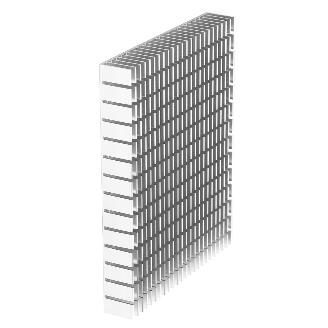 Eujgoov Aluminium Kühlkörper, PC Kühlrippen Heatsink 150x120x20mm Kühlung Kühlerkühlung für CPU Leis