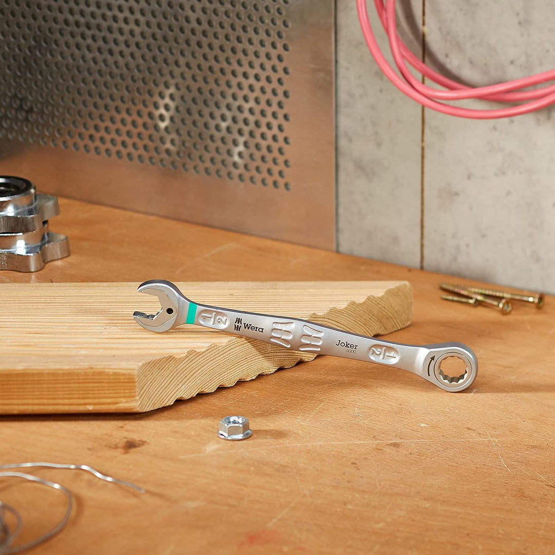 Wera Joker Maul-Ringratschen-Schlüssel, zöllig, 7/16 Zoll , 05073282001, 7/16 Zoll