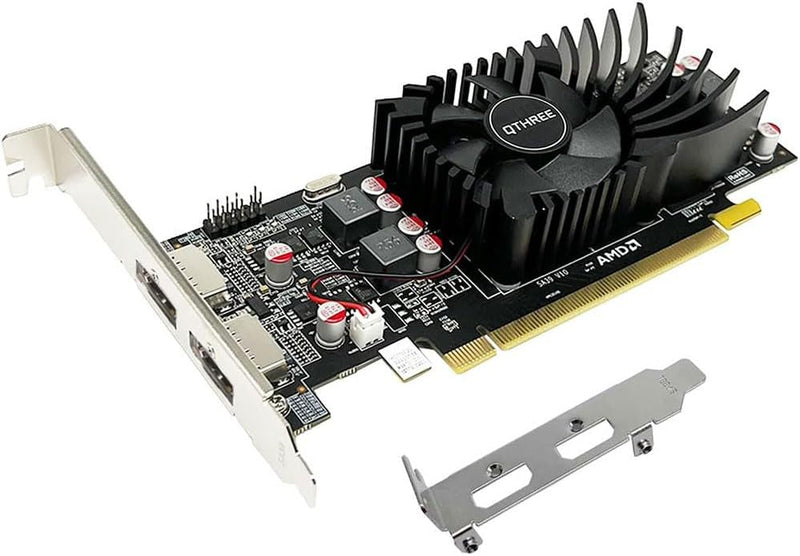 QTHREE Radeon R7 240 Grafikkarte, 2G, D5, 128-bit, 2X HDMI, PCI-Express x8 3.0, Grafikkarte für PC,