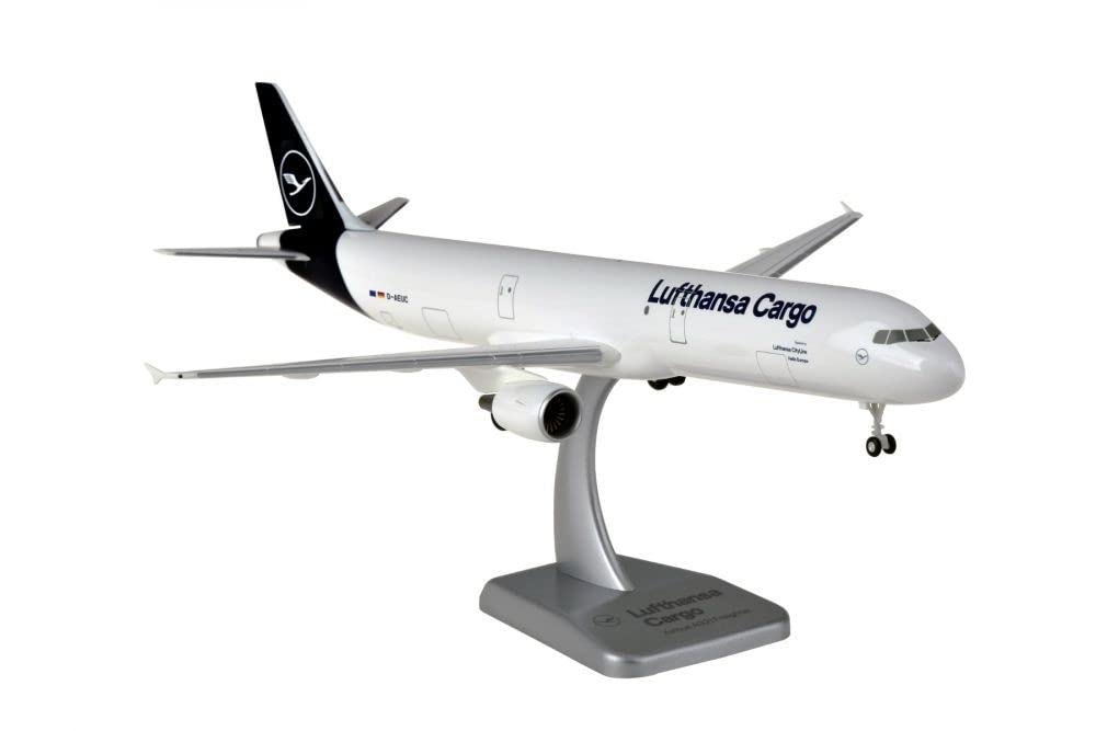Limox Wings Airbus A321-200F Lufthansa Cargo New Livery Hello Europe D-AEUC Scale 1:200, LW200DLH022