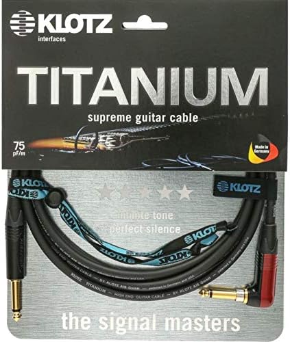Klotz TIR0900PSP Titanium Instrumentenkabel 9 m - Instrumentenkabel
