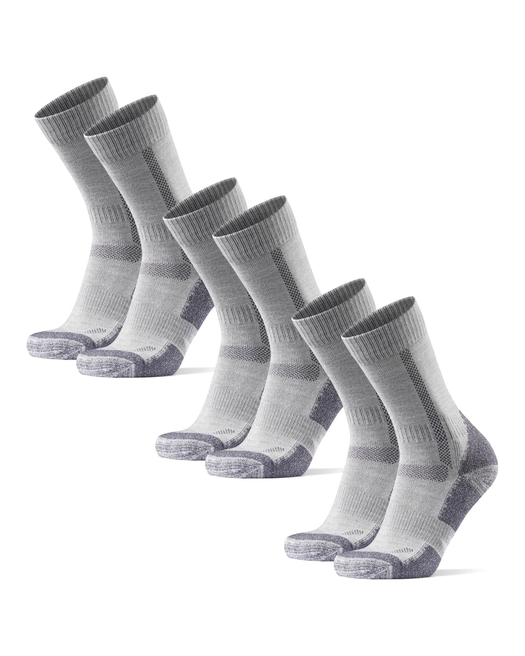 DANISH ENDURANCE Merino Wandersocken, Sommer Trekkingsocken, Merinowolle Socken, Atmungsaktiv & Star