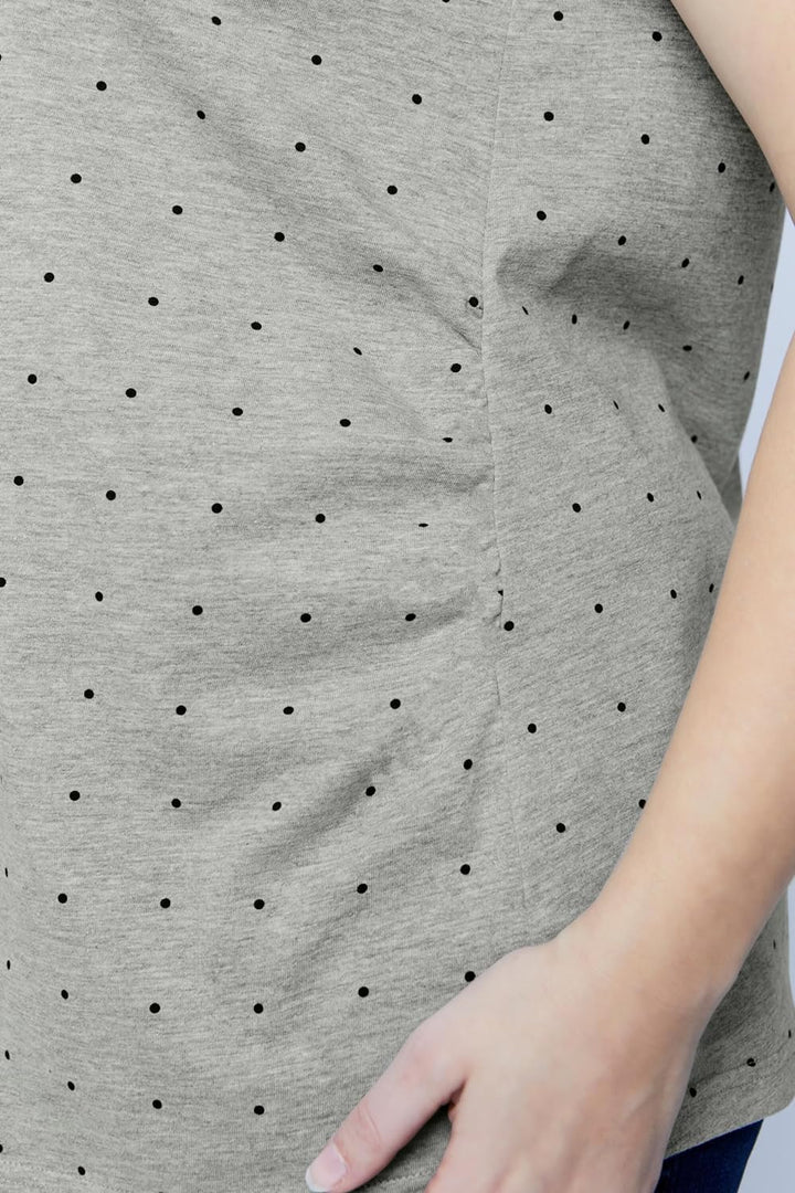 Ulla Popken Damen grosse Grössen Bellieva-T-Shirts, 2er-Pack, Rundhals, Halbarm, seitl. Raffung, Bio